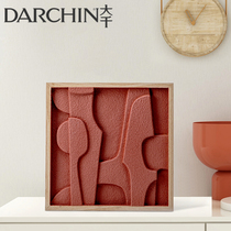 Creative Square Picture Frame Geometric Pendulum Pieces Home Decoration Pint Modern Living Room TV Cabinet Hotel Sales of Soft Furnishing Furnishing