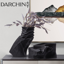 Creative retro vase Nordic Modern Home Modern Household Room HomeBed Soft Decorations Dry Flower Garlet