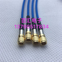 10-32unf acceleration sensor signal line M5-JJ L5-JJ M5 male to male silver plated blue RG316