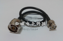 High frequency line N BNC-JJ radio frequency connection line N male inner pin to BNC Q9 male SYV50-3 radio frequency connection line