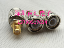 RfRF coaxial cable adapter TNC SMA-JK antenna table conversion TNC revolution SMA female connector