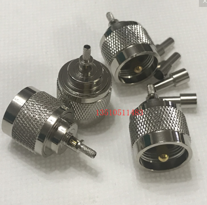 UHF-J-1 5 RF coaxial open skylight connector UHF M open skylight 50-1 5 high frequency feeder head