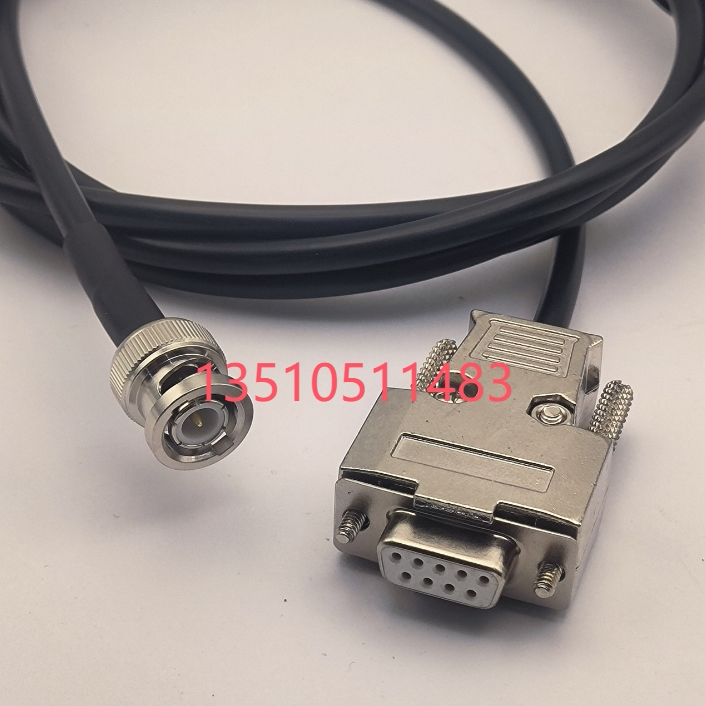 Db9 Female to Bnc Male Special Soft Rg58 Signal Cable Serial Port Db9 Female to Bnc Male Computer Video Jumper Cable