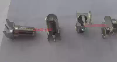 F head female male British F-KWE cable TV antenna socket F female 4 feet curved plug welding plate TV horizontal welding plate