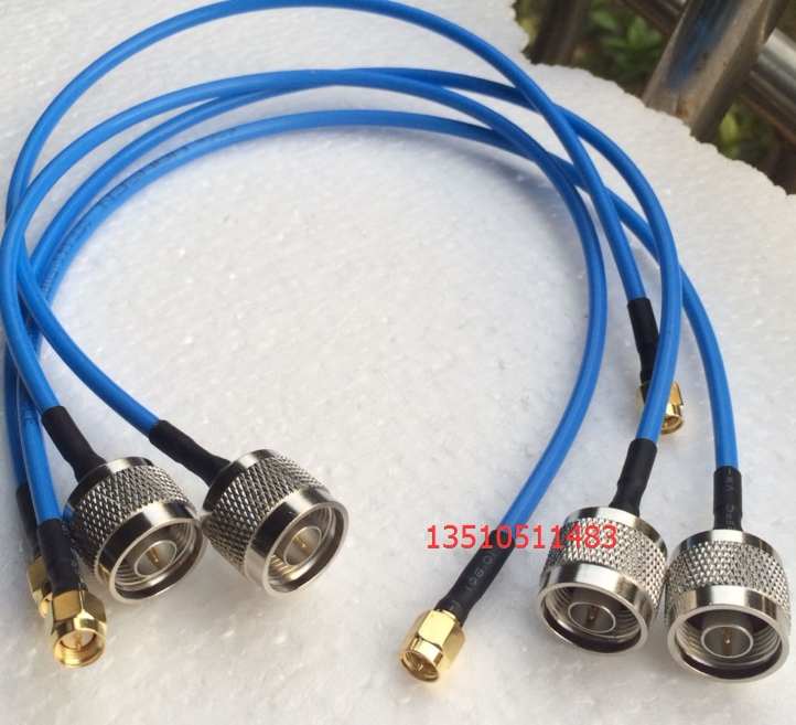 N SMA-JJ semi-soft RG402 radio frequency microwave jumper SMA revolution N L16 public SFT50-3 high frequency feeder