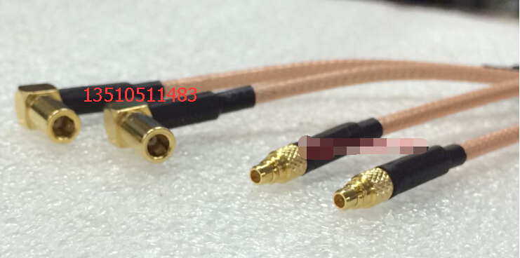 Radio Frequency coaxial SSMB-KW MMCX-J jumper SSMB meniscus transfer MMCX male bridge connector RG316 feeder 50 au