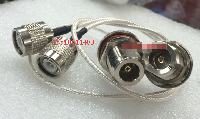 TNC N-JKY coaxial RG316 radio frequency jumper AP HF N with flange turn TNC public L16 to turn L12 line