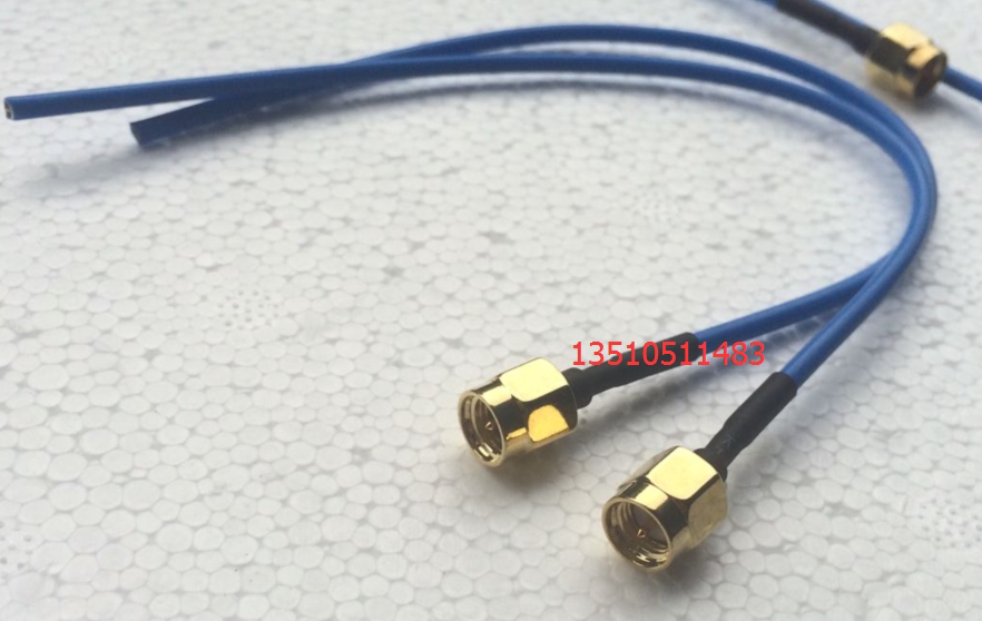 Radio Frequency SMA-J single head semi-soft RG405 test line SMA side head high frequency 086 microwave line SMA feeder