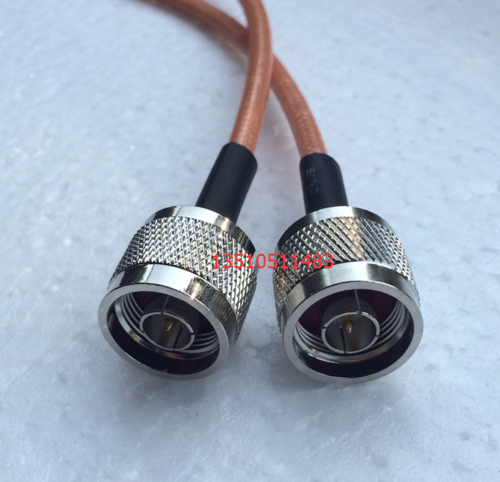Radio frequency network analyser N-JJ industrial grade RG142 jumper N revolution public 6G high frequency line N type double duty feeder