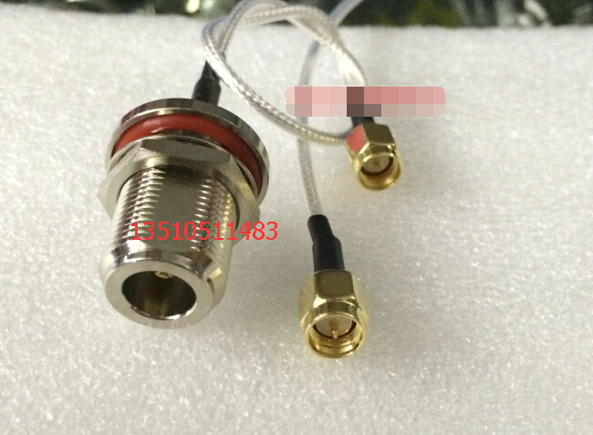 N-KY SMA-J Radio Frequency AP connecting wire N Mother with disc to SMA public high frequency RG316 signal line 50 Ohm