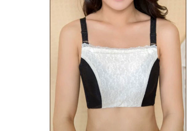 Chống lóa ống trên cùng ren dưới cùng corset mùa hè cô gái đồ lót phương thức kích thước lớn không có sling bọc ngực mỏng phần