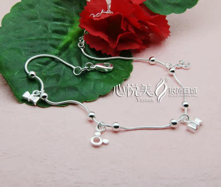 Bracelet de cheville Femme OTHER   en Argenterie - Ref 3103014 Image 5