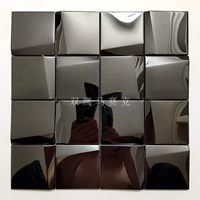 Черное зеркало 10,75 один квадратный метр