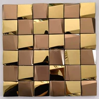 Золотое зеркало+розовое золото.