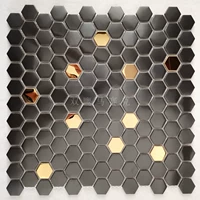 Черный рисунок+золотое зеркало 10 капсул