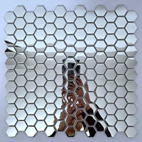 Серебряный, зеркальный эффект