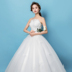 váy Thạc sĩ cưới 2020 mới cô dâu siêu cổ tích ngực khí đơn giản và gọn gàng kéo người đàn ông nhỏ hệ thống Sen giấc mơ 