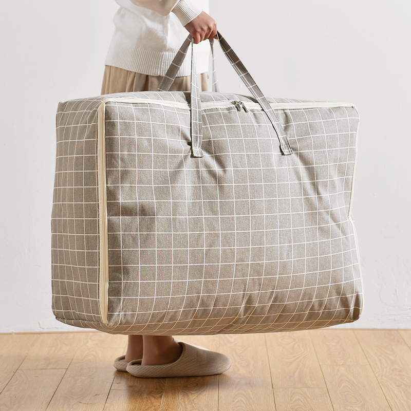 Quilt bag Storage bag Finishing bag Clothes packing bag Quilt storage box bag Moving bag Duffel bag