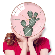 Creative Nordic clock hipster wall decoration wall clock living room bedroom wall silent clock ins clock