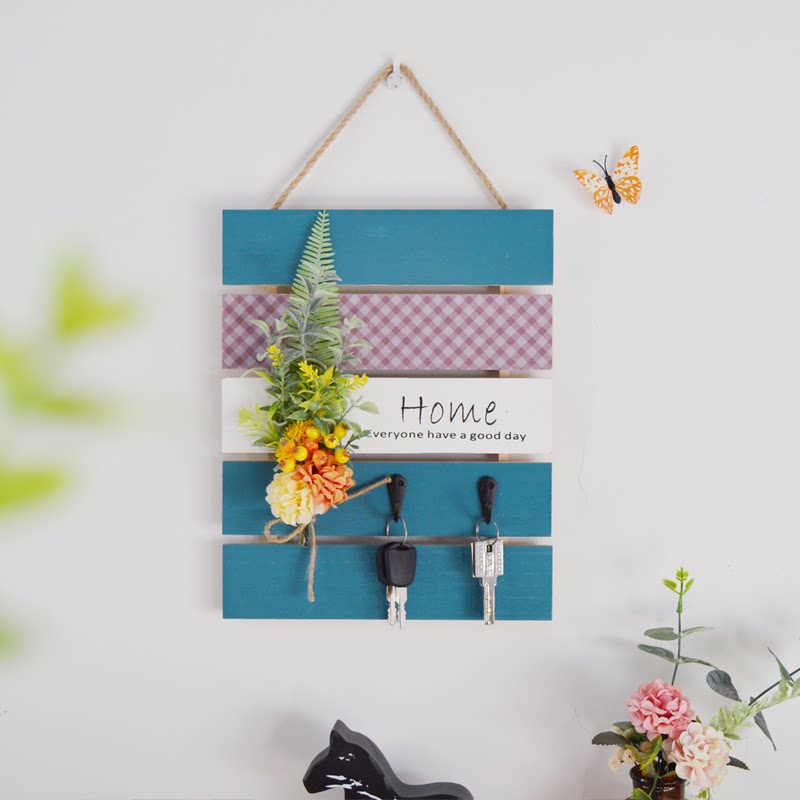 Creative Nordic Entrance Doors Wall Deco Hangings Key Hooks Hang Key Doorway Entrance Doors Genguan Key Collection