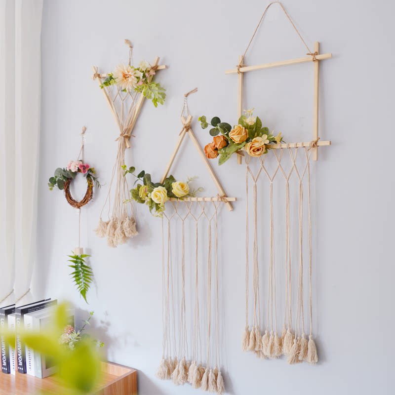 Wall Trim Wall Decoration Modern Minimalist Living-room Wall-mounted Nordic Ins Dining Room Solid Wood Flow Sufloe Pendant Hanging Accessories