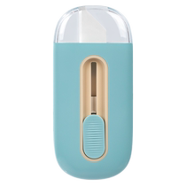 Deli TD262 Ceramic Utility Knife Pen Knife Pen Type Ceramic Knife Non-Engraving Knife Mini Paper Knife Handmade Knife Hand Account Pen Knife Opening Express Delivery Safe Not Easily Cut Hand Knife Pen Automatic Locking