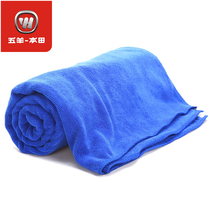 Motorcycle special car wash towel car towel absorbent thick non-losing large rag brush chain wipe chain Rag
