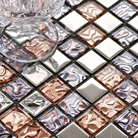 JY-1138S Серебряный фиолетовый красный микс