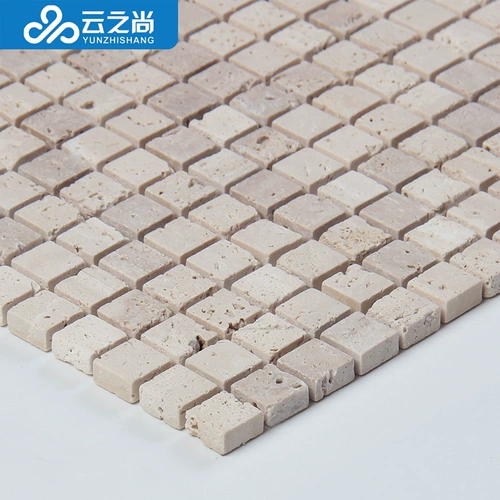 Мраморная мозаичная плитка телевизор Фоны Стена Гостиная натуральная камень пещера камень кухня ванная комната настенные наклейки на стены