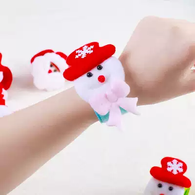 Is a service children Christmas pai pai quan Santa Claus snowman elk pa pa quan bracelet Christmas decorations