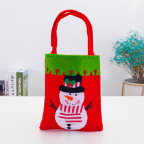 Huachi Christmas tote bag non-woven bag Christmas Eve gift candy bag for children gift match