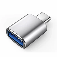 [Серебристый] Адаптер Type-C к USB★Мобильный телефон, подключенный к флэш-накопителю/мыши/клавиатуре