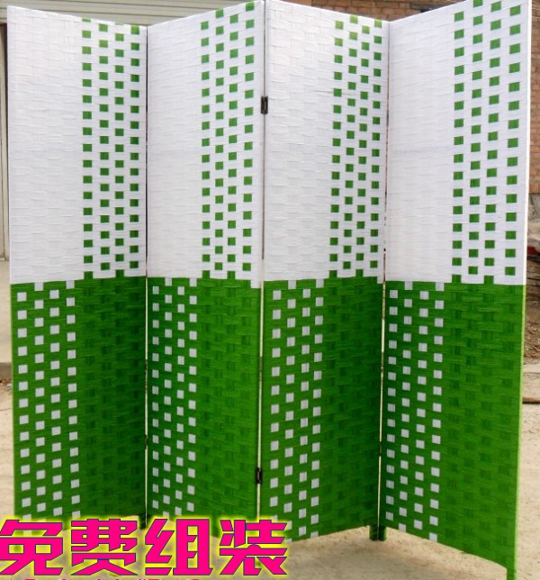 Đặc biệt cung cấp đơn giản hiện đại gấp màn hình phân vùng hiên gỗ mây di động khách sạn phòng trà phòng ngủ phòng khách văn phòng - Màn hình / Cửa sổ mẫu vách ngăn phòng khách và bếp bằng gỗ