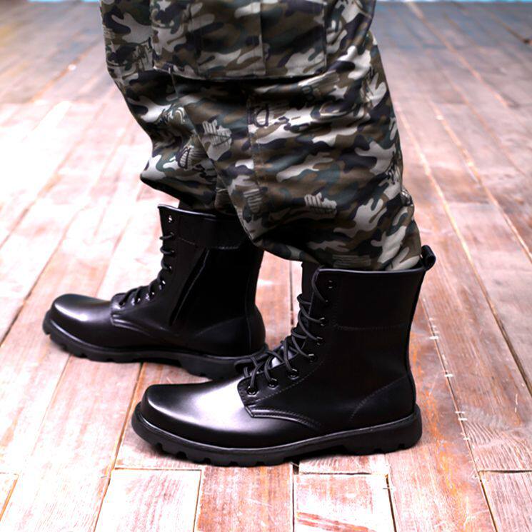 Bottes militaires en cuir - Ref 1397264 Image 10