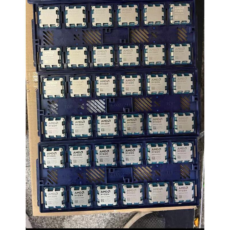 Amd Ryzen R7-9800X3D 9850X3D Loose Chip Paired with Asus Msi B650 X870 Motherboard Set