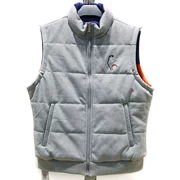 GOLDERCOCK chính hãng Gà trống vàng Hai người mặc đồ thể thao Mặc giản dị Áo vest cotton G6211001 - Áo thể thao