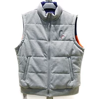 GOLDERCOCK chính hãng Gà trống vàng Hai người mặc đồ thể thao Mặc giản dị Áo vest cotton G6211001 - Áo thể thao áo tank top thể thao