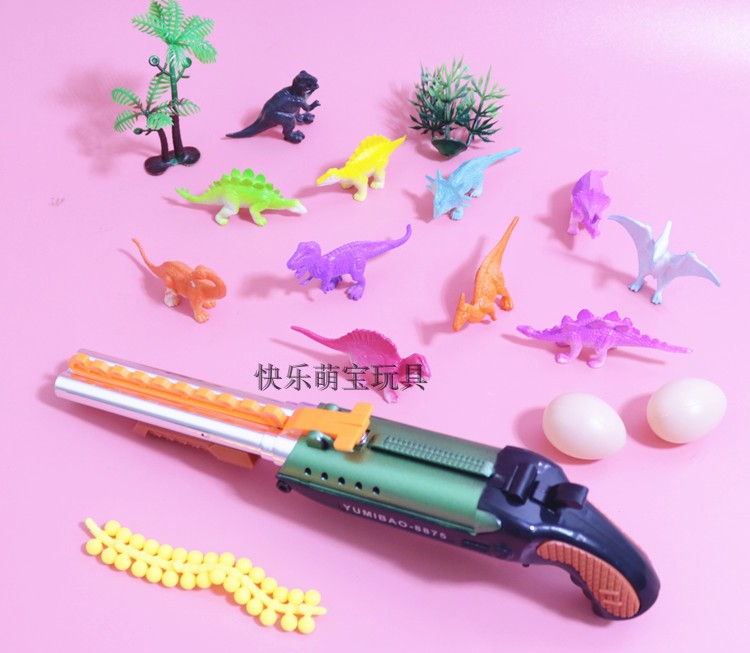 Súng đồ chơi trẻ em có độ chính xác cao gấp đôi súng nòng có thể bắn đạn súng mềm an toàn súng ngắn quà tặng cậu bé đồ chơi phát triển trí tuệ cho trẻ sơ sinh