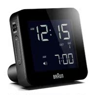 Braun BNC009 Travel Alarm Clock Black Backlit Original 2 Year Warranty