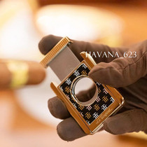 S T Dupont France Dupont Trinidad 55th Anniversary Co-branded 2-in-1 cigar rack and cigar cutter