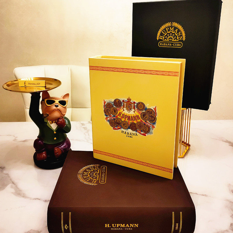 Cuban Habanos Official Upman Book Portable Humidor Cigar Humidor High-end Gift Men