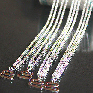 Diamond Flow Su Dinner With Shoulder Strap South Korea Water Drill Shoulder Strap Lingerie Underwear Shoulder Strap Invisible Shoulder Strap