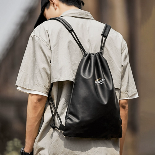 Мешочек, простая сумка через плечо, спортивная спортивная сумка, школьный рюкзак для велоспорта, водонепроницаемая сумка для плавания, на шнурках