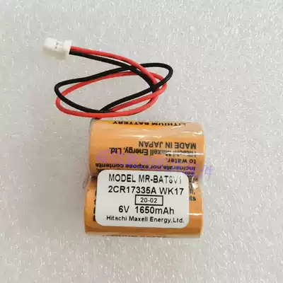 Original MR-BAT6V1 2CR17335A WK17 6V Mitsubishi M80 drive J4 servo system battery