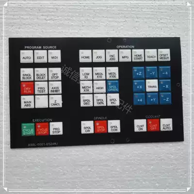 FANUC operation panel key film A98L--0001-0524#T #J operation panel film