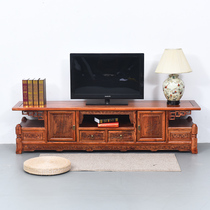 Ming and Qing classical antique furniture all solid wood Roman TV cabinet Chinese TV cabinet modern solid wood TV cabinet