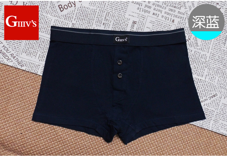 Giant Lion Nam Đồ Lót Nam Boxer Tinh Khiết Bông Trắng Màu Sắc Ánh Sáng Loose Cotton Kích Thước Lớn Modal Boxer N