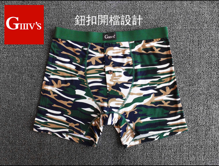 Kích thước lớn nam đồ lót nam cotton boxers cộng với quần dài đầu cộng với phân bón cộng với lớn trung niên cao eo chịu mài mòn chân thủy triều