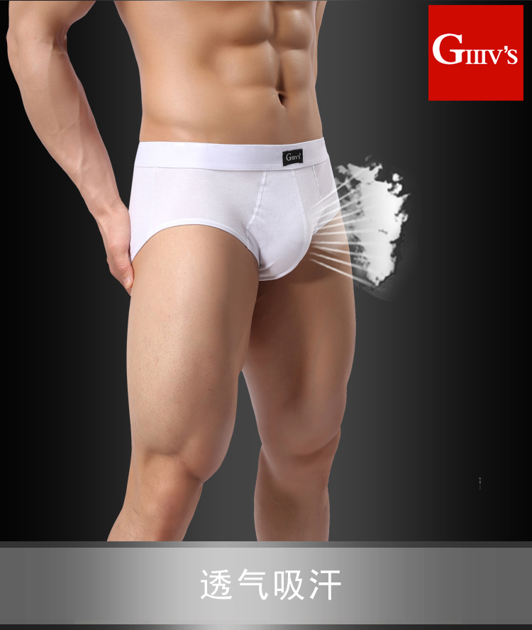 Quần lót nam màu đen Cotton 100% Thanh niên Nam Quần Modal thoáng khí Kích thước lớn Chất liệu cotton màu rắn quần lót ck