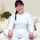 Big White увеличить код чисто белый низкий воротник